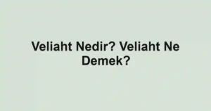 Veliaht Nedir? Veliaht Ne Demek?