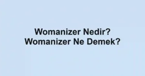 Womanizer Nedir? Womanizer Ne Demek?